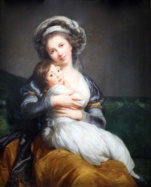  La Tendresse Maternelle, 1786. Élisabeth Louise Vigée Le Brun