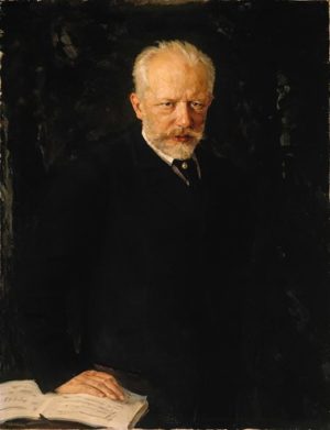 Tchaikovsky by Nikolai Kuznetsov, 1893. © State Tretyakov Gallery, Moscow